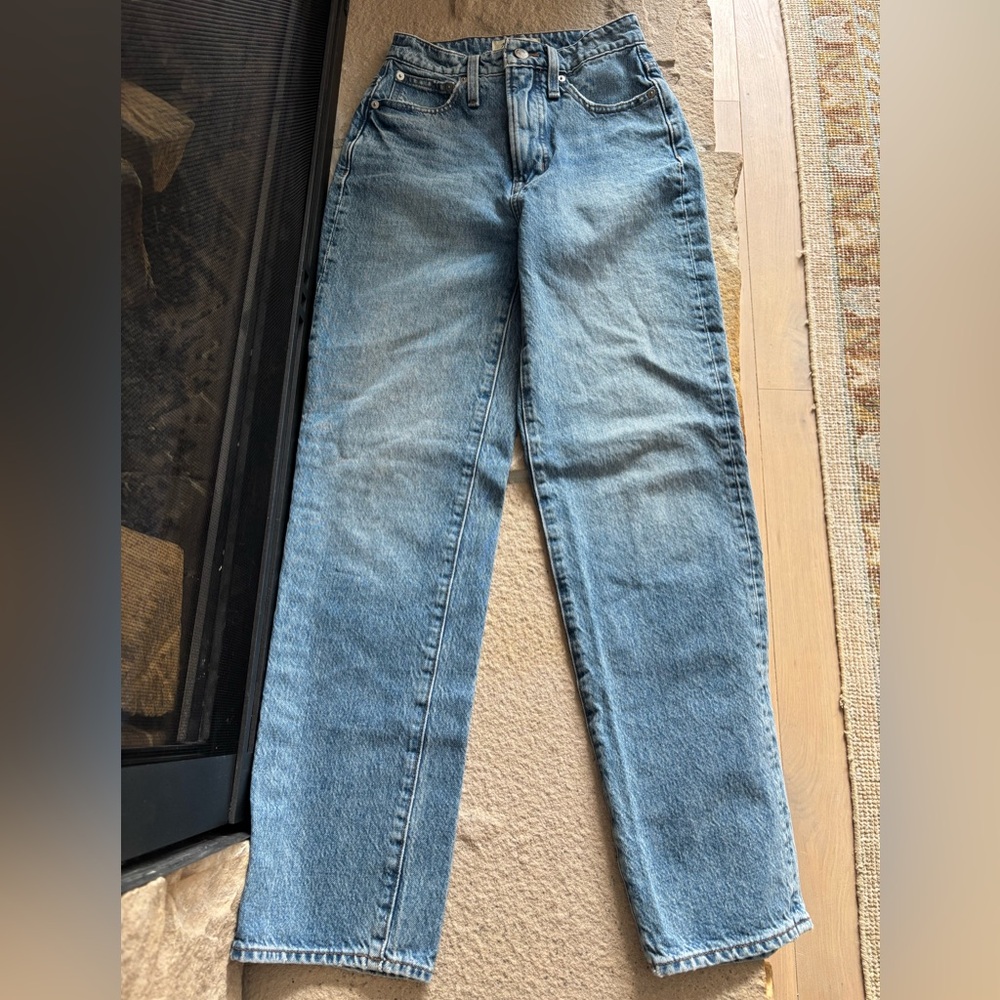 Madewell Curvy Perfect Vintage Straight Jeans